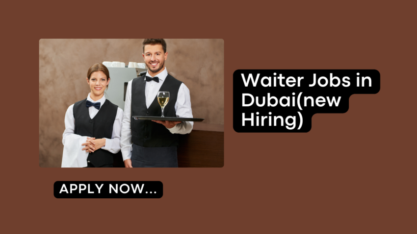 Waiter job