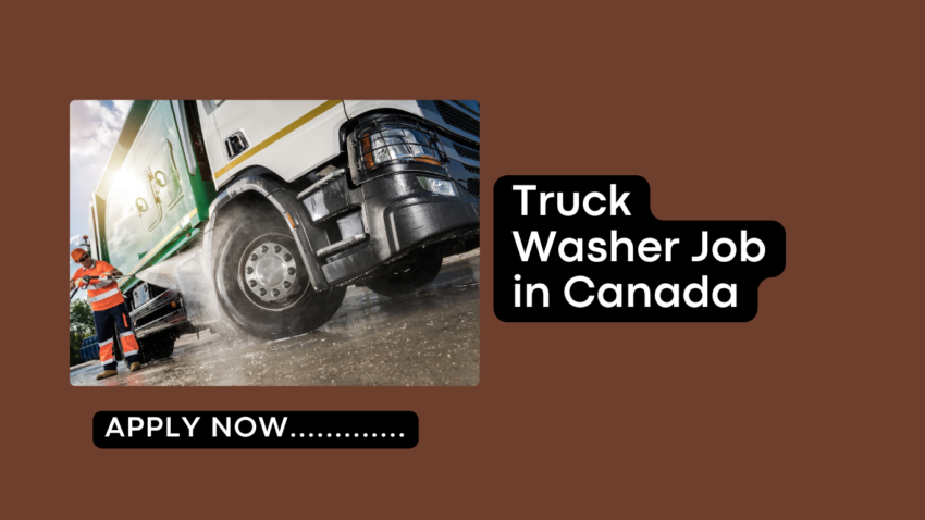 Truck Washer Job