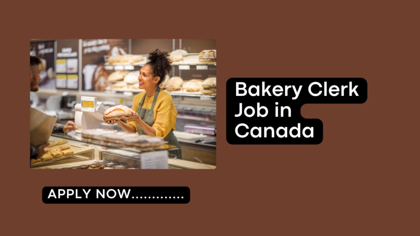 Bakery Clerk Job in Canada