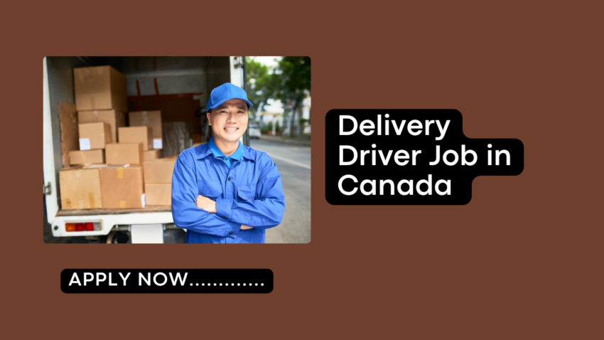 Delivery Driver Job in Canada