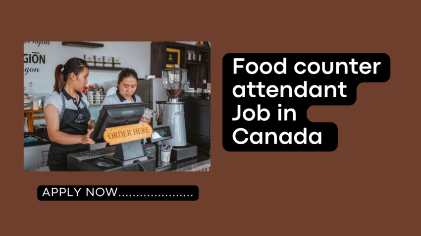 Food counter attendant Job in Canada