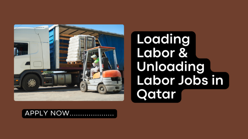 Loading Labor & Unloading Labor Jobs in Qatar