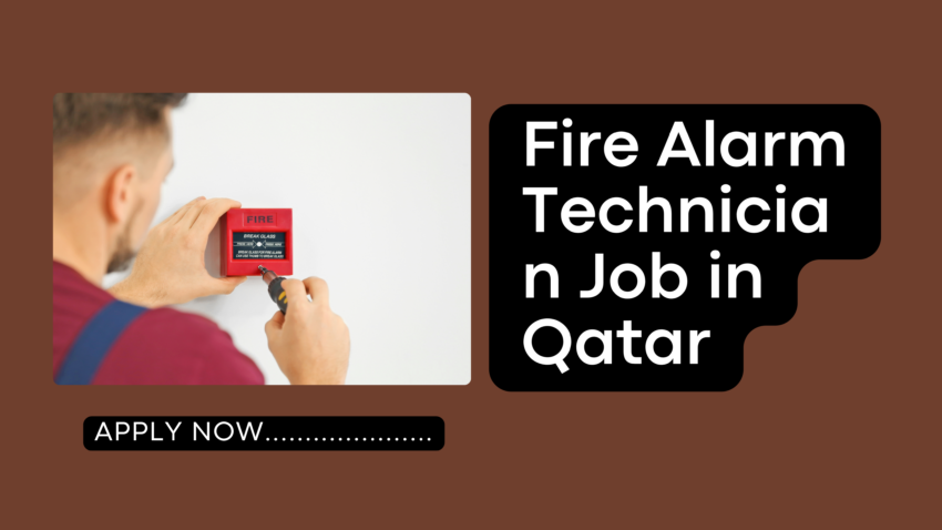 Fire Alarm Technician Job in Qatar